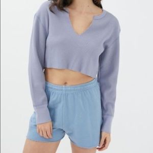 BDG Corey Thermal Cropped Top